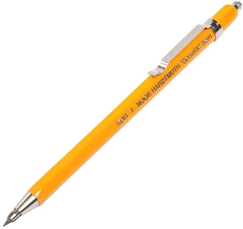 Stifthouder KOH-I-NOOR 5201CN 2MM geel 1 Stuk