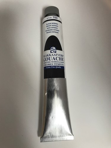 PLAKKAATVERF EXTRA FINE  60 ML ZWART 737 1 Stuk