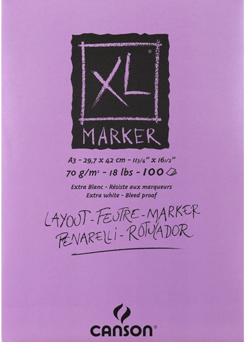 MARKERBLOK CIVO A3 70 GRAMS 100VEL 297-237