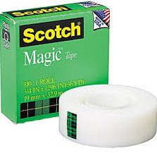 Plakband 3M Scotch 810 19mmx33m