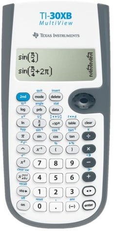 REKENMACHINE TEXAS TI-30XB MULTIVIEW 1 STUK