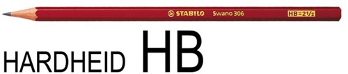 POTLOOD STABILO SWANO HB 1 STUK