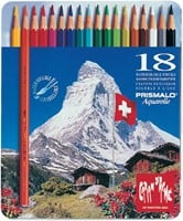 KLEURPOTLOOD CARAN D'ACHE PRISMALO 18 STUK